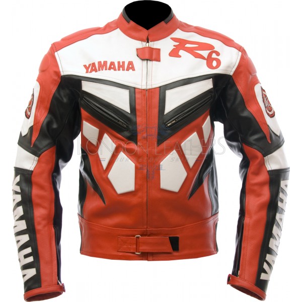 Yamaha Classic R6 Leather Motorcycle Jacket Yamaha Classic R6 Leather Motorcycle Jacket